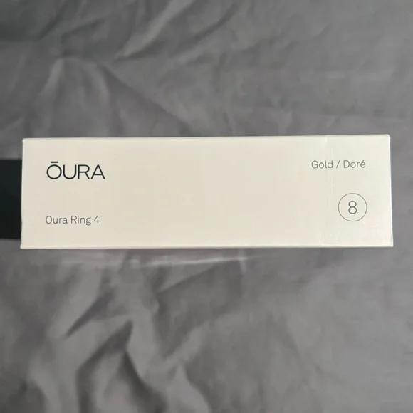 Oura Ring 4 Gold Size 8 - Picture 2 of 4